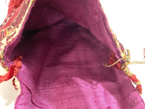 Antique Charazani Chuspa Coca Leaf Woven Bag Museum Quality Peru Andes Bolivia - 第 5/12 張圖片