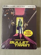 BULLET TRAIN (4K UHD + BLU-RAY + DIGITAL.  STEELBOOK™ EDITION)