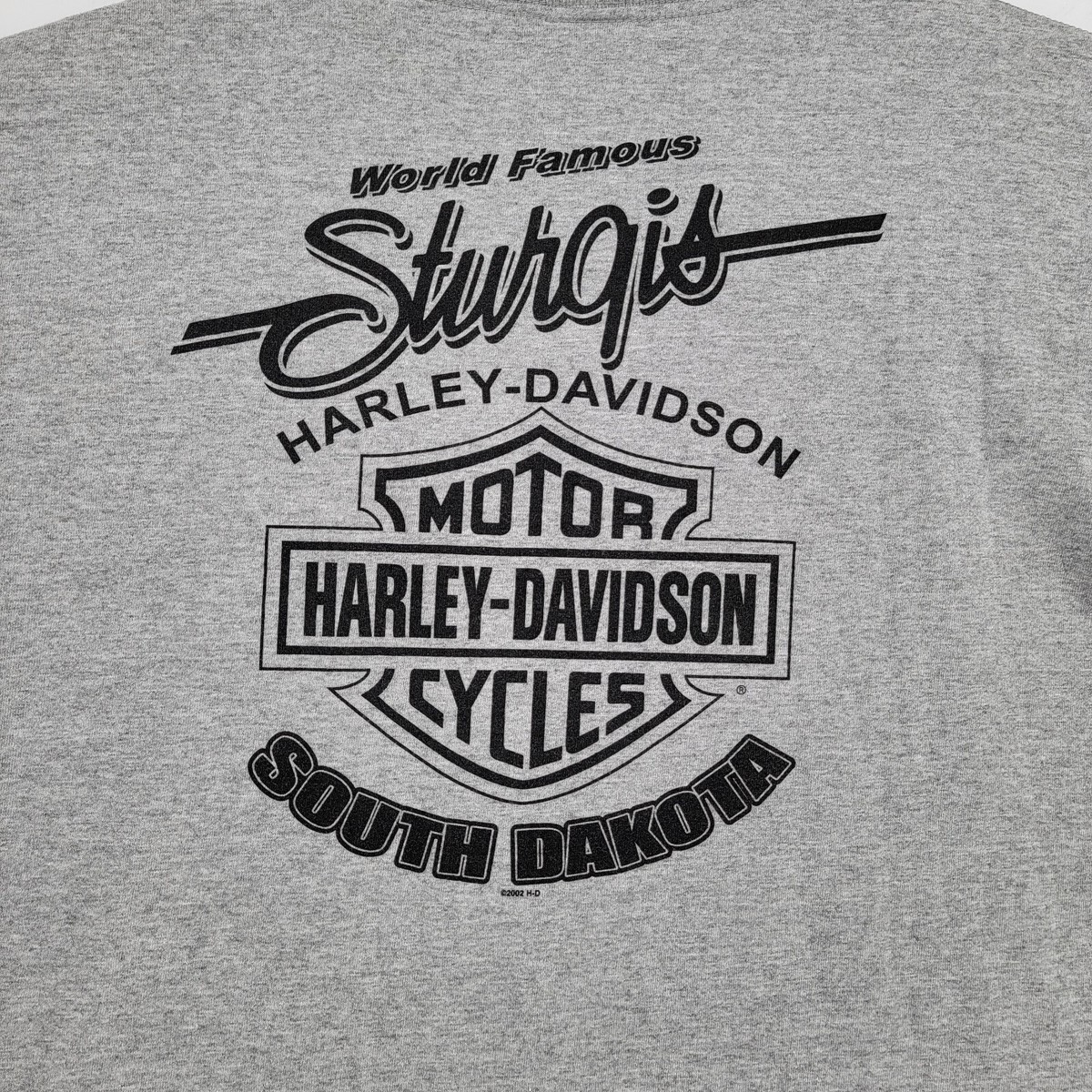 Harley-Davidson Sturgis 96 Tシャツ XXL M - Harley Davidson 1996 Sturgis – Heavy Metal Recycle