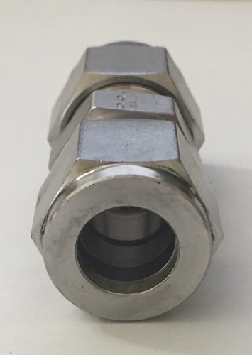BI-LOK 316 Edelstahl Druckverschraubung gerade, 1/2" Rohrgröße DUA-8-SS - Bild 3 von 3