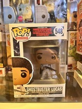 Funko POP! Television Stranger Things Ghostbuster Lucas #548  SEE PICS