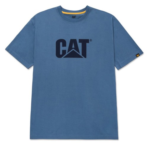 Camiseta de trabajo CAT para hombre Camiseta duradera con logotipo de marca de oruga - Imagen 8 de 9