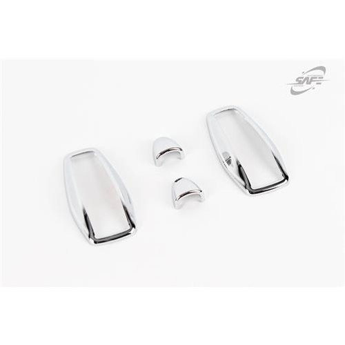 For Kia Sorento 2005 - 2009 Chrome Washer Jet & Indicator Cover Trim Set - Picture 1 of 6