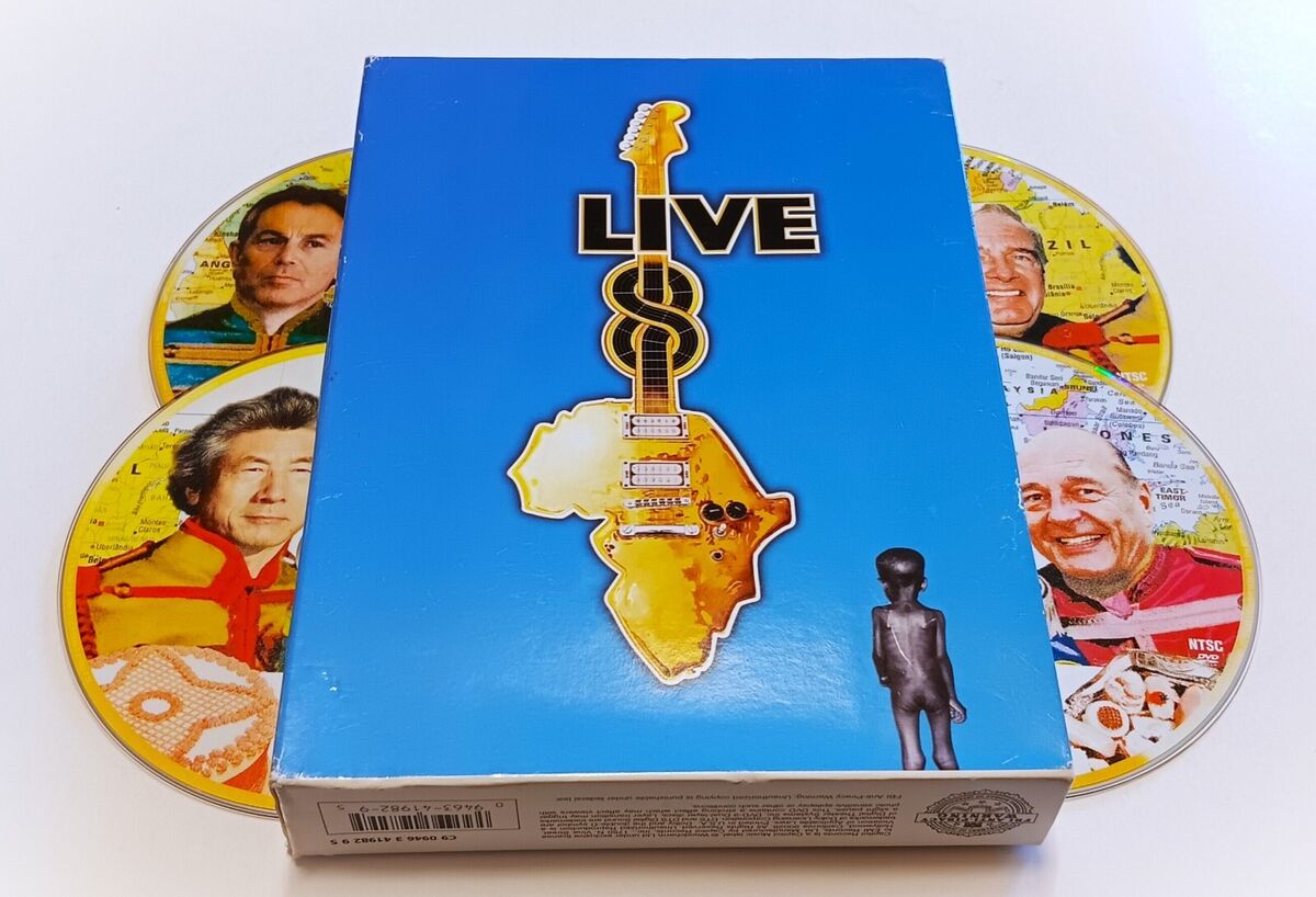 Live 8 (DVD, 4 Discs Pink Floyd, Madonna, Paul McCartney Live 8 (DVD, 4 Discs Pink Floyd, Madonna, Paul McCartney
