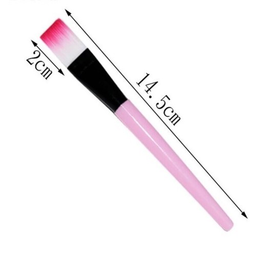 2 x Kosmetik - Maskenpinsel - Schminkpinsel - Gesichtsmaske Pinsel - Rosa - Bild 2 von 4