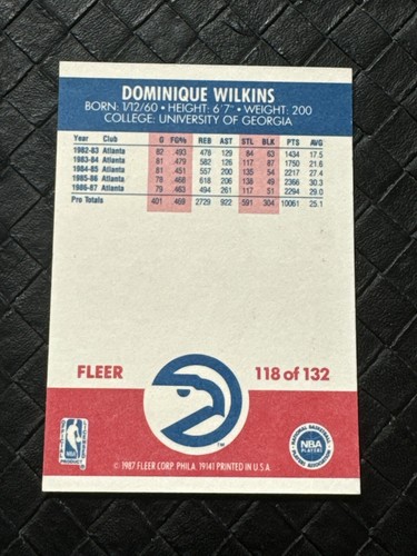 Tarjetas coleccionables de baloncesto Fleer NBA 1987-88 completa tu conjunto tú eliges Jordan - Imagen 237 de 279