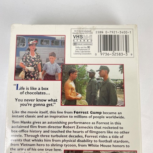 Forrest Gump Sealed New VHS Tape - Picture 3 of 4