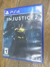 Sony Playstation 4 Injustice 2  (PS4 2018) CAES ONLY   NO GAME