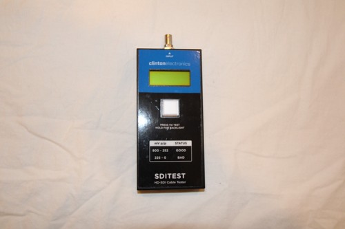 Clinton Electronics HD-SDI Signal Tester