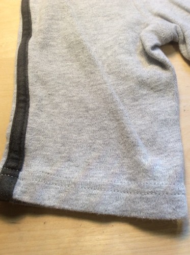 Carter's Just One You 100% Cotton 3 Month Grey Bottom With Dark Stripes Preowned - Picture 11 of 12