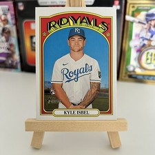 Kyle Isbel 2021 Topps Heritage High Number  #594 Kansas City Royals RC