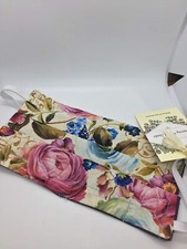 Romantic Garden Patterned Washable Double Layer Fabric Face Mask Reusable Cloth