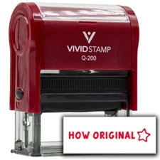 Vivid Stamp How Original Self-Inking Rubber Stamps