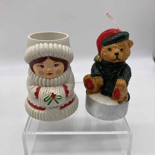 LOTE DE 5 velas navideñas vintage Gurley, Avon, perfumadas, decoración navideña - Imagen 4 de 10