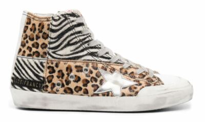 GOLDEN GOOSE Women Francy Leopard Sneakers* 38