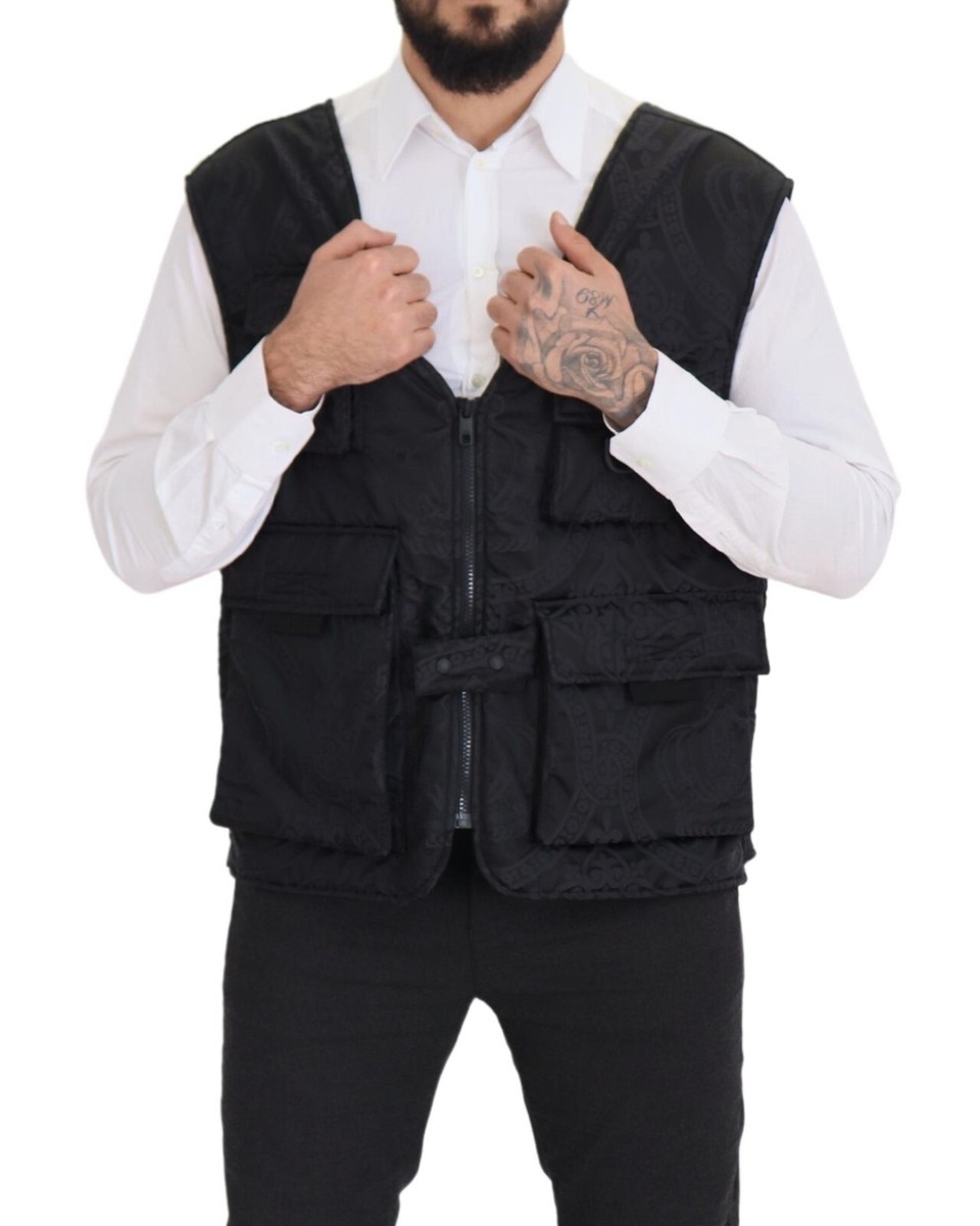 アウターその他 DOLCE & GABBANA Woman Waistcoat Black F29FTTFU21E N0000 Double-breasted wool gabardine waistcoat in Black for Women