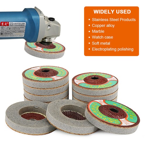 4" 100mm PVA Silicon Carbide Polishing Spong Wheel For Metal Stone Glass Marble - Picture 6 of 18