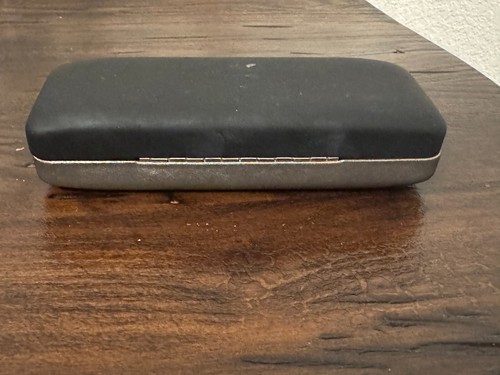 HARLEY DAVIDSON Gray & Black Hard Shell Glasses Eye Glass Case 6.25"x 2.25" - Picture 3 of 10