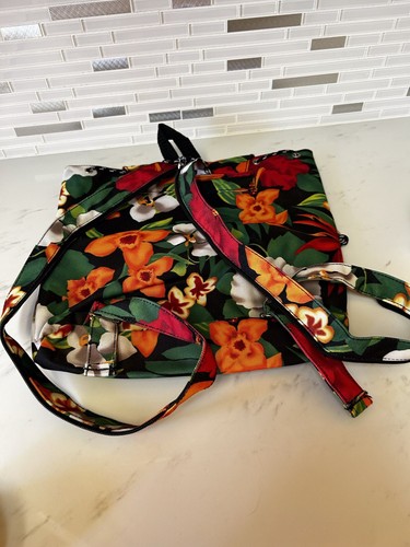 Hawaii Spirit Backpack Travel Hiking Shopping School Book Bag Orange/Green NWT - Picture 9 of 16