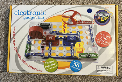 Discovery Kids Snap Circuit Electronic Gadget Lab - Brand New