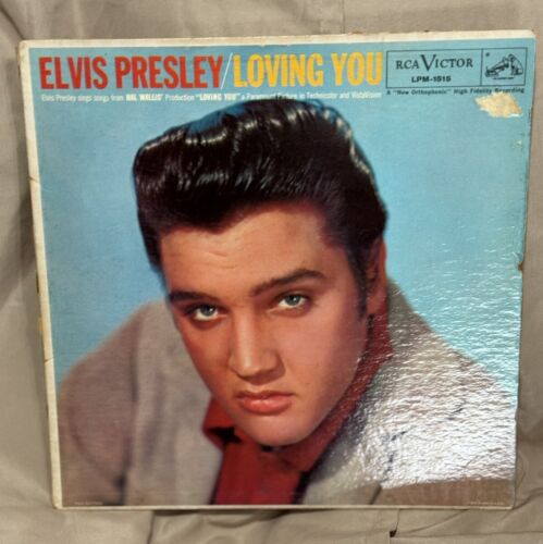 Elvis Loving You LP From 1957 vinyl Record - Picture 2 of 3