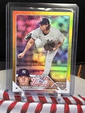 2023 Topps Gerrit Cole #45 Gold Foil Yankees Baseball
