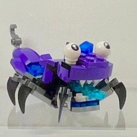 Lego Mixels Series 3 Complete Purple Set 41524 Mesmo, 41525 Magnifo 41526 Wizwuz