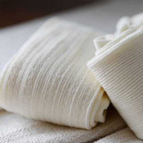 Warm Knit Wool Sweater Footed Crochet Stockings Pantyhose Tights Acc new - Picture 6 of 23