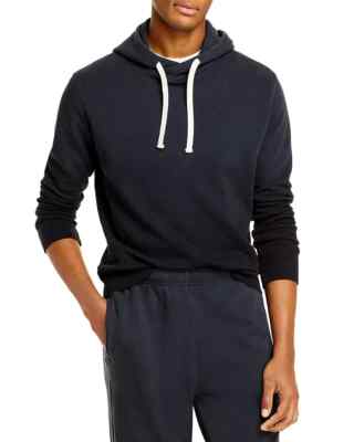 Monrow NWT Men's Ombre Pullover Hoodie Sweatshirts Top black Size M MSRP $153