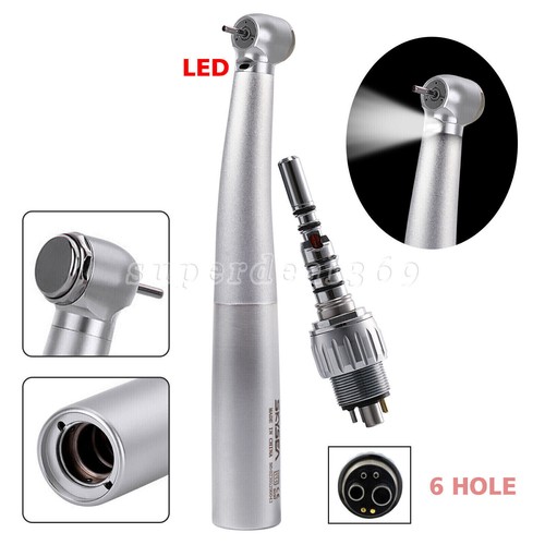 Dental Fiber Optic Led Turbina Handpiece Standard/Torque For KAVO Coupling 6Hole - Imagen 7 de 128