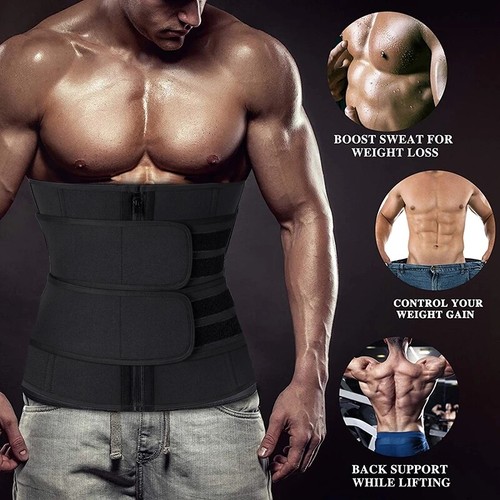 Neu Taillenformer Bauchweggürtel Miedergürtel Body Shaper Herren Bauch Mieder JK - Bild 4 von 19
