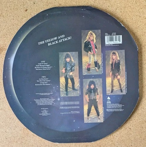Stryper The Yellow And Black Attack LP 12" Vinyl Record ST 73207 - Picture 3 of 9