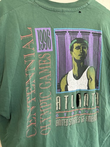 OLYMPICS 1996 Atlanta T-Shirt - VINTAGE - OVERSIZED - Bild 3 von 5