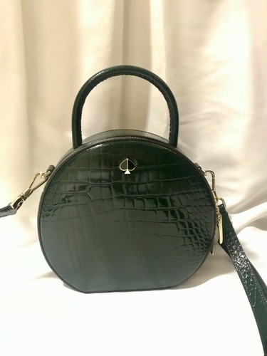 kate spade croc embossed bag