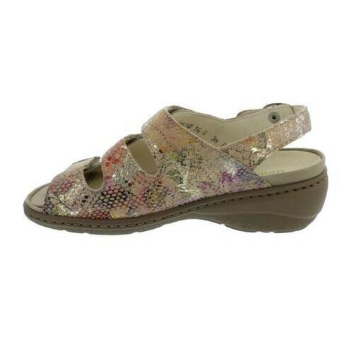 Geox Womens//Ladies D Ischia Corda C Buckle Suede Sandal FS7130