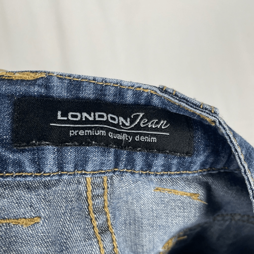 London Jeans 100% Cotton Mid Rise Denim Shorts - Women’s 6 - Picture 3 of 5
