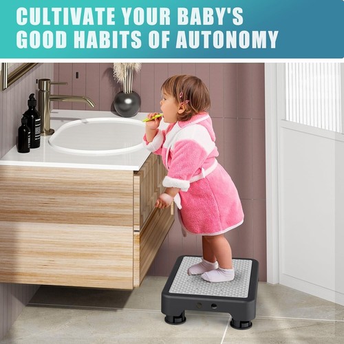 Mobility Step Stool for Adults & Seniors, Anti-Slip Bathroom Step Stool, Portabl - Picture 6 of 8
