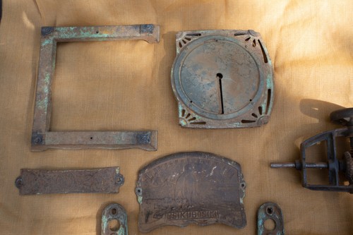 Antique Usikubosiki Shave Ice Machine (OTS) Cast Iron (JSF6) Tokyo Japan Parts - Picture 3 of 12