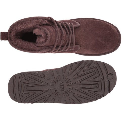 UGG Men's Harkley Chukka Boots Casual Fashion Shoes Suede Black Chestnut 1016472 - Picture 19 of 25