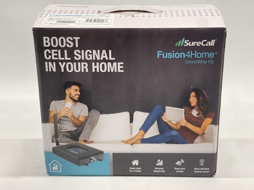 SureCall Fusion4Home Black Cell Phone Signal Booster Omni/Whip Kit For Home - Picture 11 of 11
