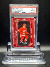 Simon Edvinsson 2023 Upper Deck Series 1 Hockey 200' x 85' Red RC #68/99 PSA