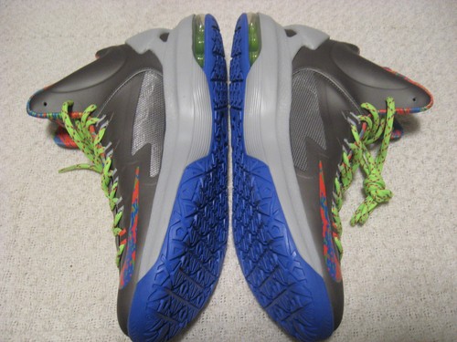 2012 Nike Kevin Durant KD Splatter Größe 10 Basketball hohe Schuhe #554988-007 - Bild 3 von 10