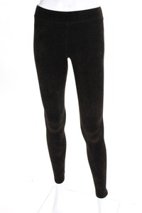 Vince-Womens-Corduroy-Textured-Leggings-Brown-Cotton-Size-Extra-Small