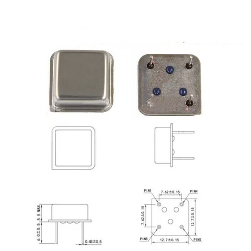 2 STÜCK KRISTALL OSZILLATOREN SQUARE DIP8/DIP-8 FREQUENZ 1MHZ-125MHZ 5V 4PIN NEU - Bild 2 von 24