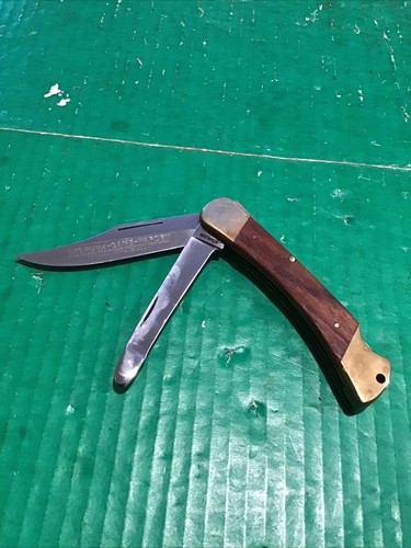 Puma 973 Game Warden Zweiklingen Taschenmesser Klappmesser seltenes Modell Ser 34873