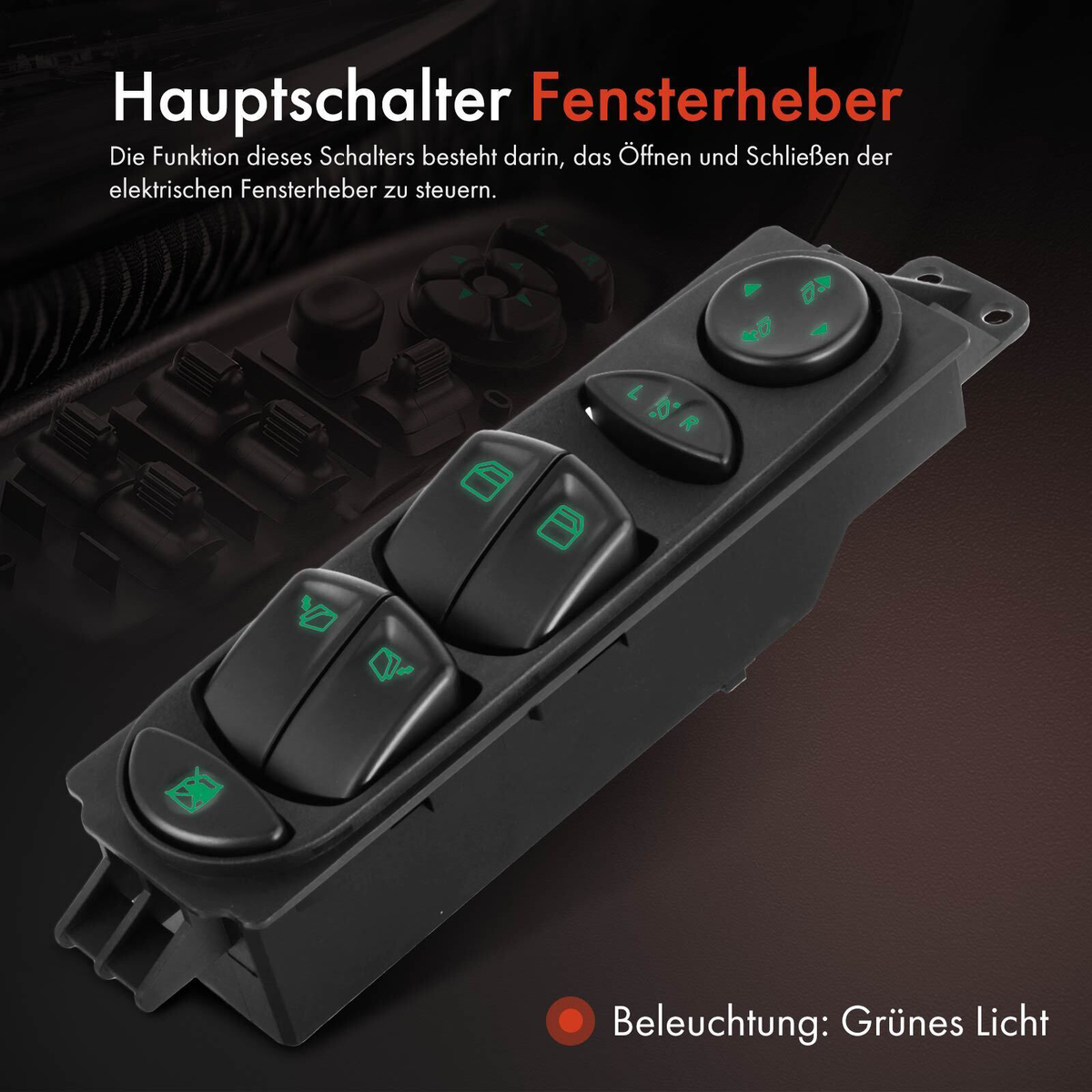 Fensterheber Schalter Fahrerseite Für MERCEDES-BENZ VIANO
