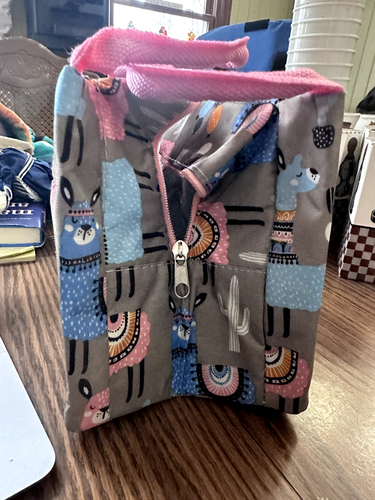 Isolierte Brotzeittasche Box Llama Alpaka Design Schule Arbeit Reise Kühler süßes Geschenk - Bild 4 von 6