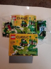 LEGO 10708 Classic Green Creativity Box Building Toy 66 Pcs Open Box