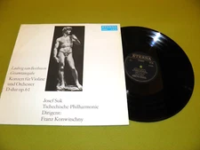 Beethoven - Violin Concerto In D Major Op. 61 / Josef Suk / ETERNA Stereo LP