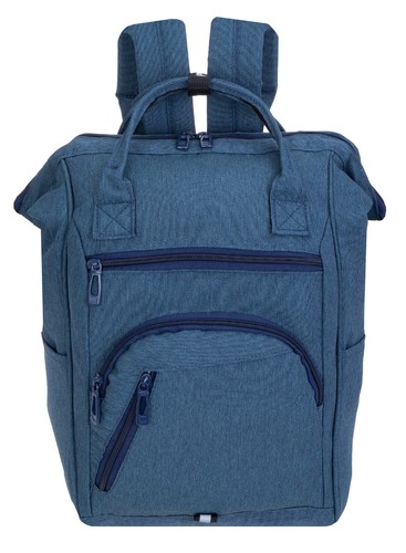 Damen Rucksack Freizeitrucksack Klappöffnung Elephant Finn Tasche 12830 Blau +s - Bild 12 von 12